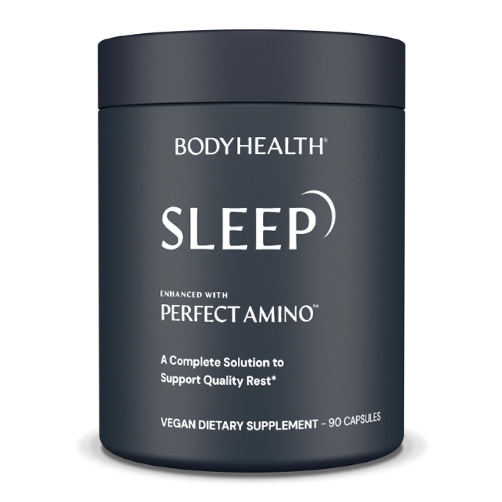 ボディヘルス睡眠、睡眠補助剤および大人のための3 mgのMelatoninのPillsの形成の非習慣はPerfectAmino - 90のカプセルと高めました