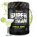 アルファ ライオンのSuperhumanのポストのワークアウトの粉、筋肉建築者の飲み物、クレアチンの Monohydrate + Lean筋肉成長のための多く、強さ及び容積、女性及び人のための補足(25のサービング、筋肉マージ)