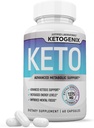 Ketogenix Ketoの丸薬1275MGの新しい及び改善された方式はAppleのサイダーのVinegarの余分バージンのオリーブオイルの粉の緑茶の葉60のカプセルを含んでいます