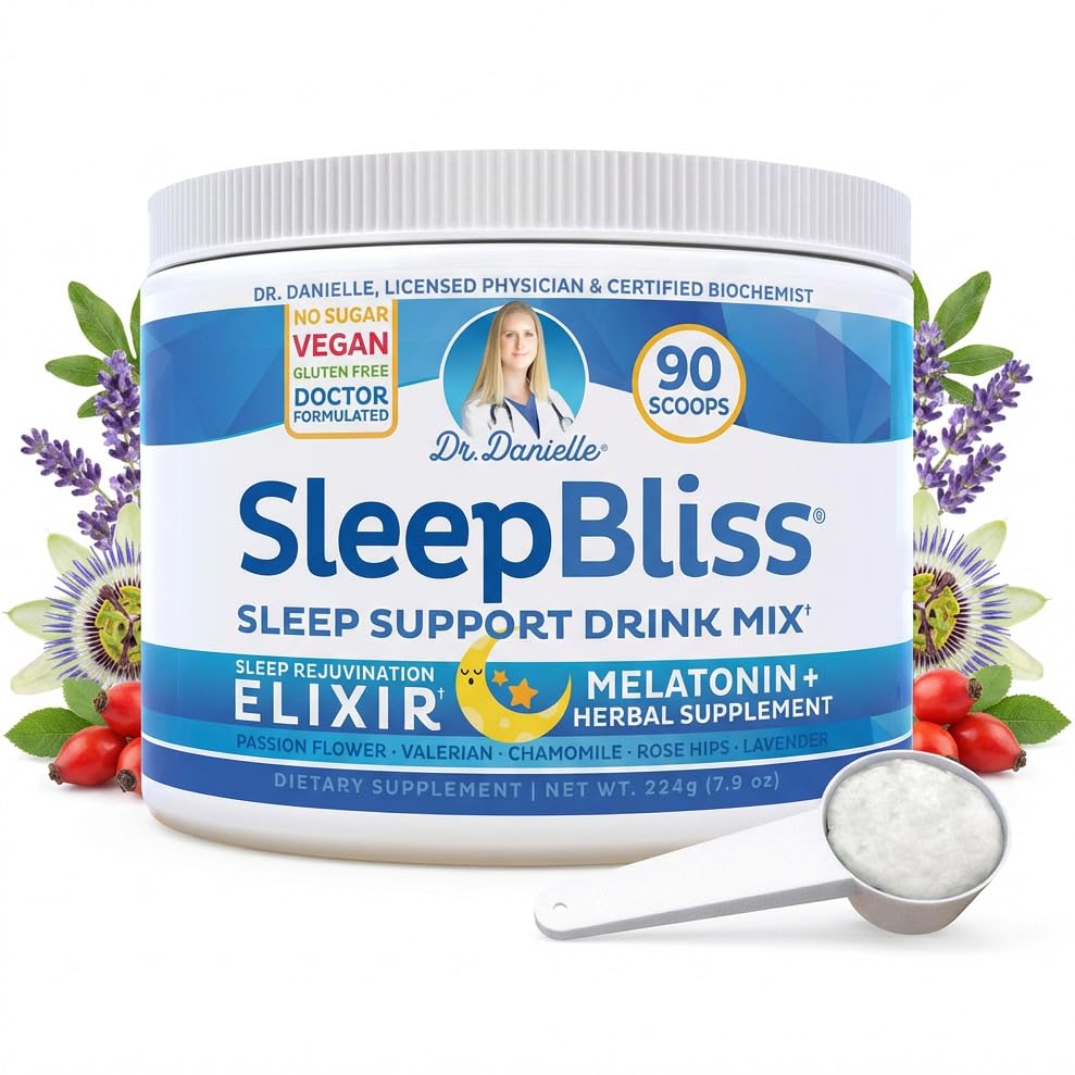 ドクター・ダニエル・スリープ・ブリス - すべての自然なメラトニンの睡眠の補足、サポート及び救助の飲み物の組合せ