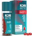 Kori Krill オイルオメガ 3 の補足、優秀な吸収のAntarctic Krill オイルの代わり、400 の mg の Softgels、90 の Softgels、EPA 及び DHA