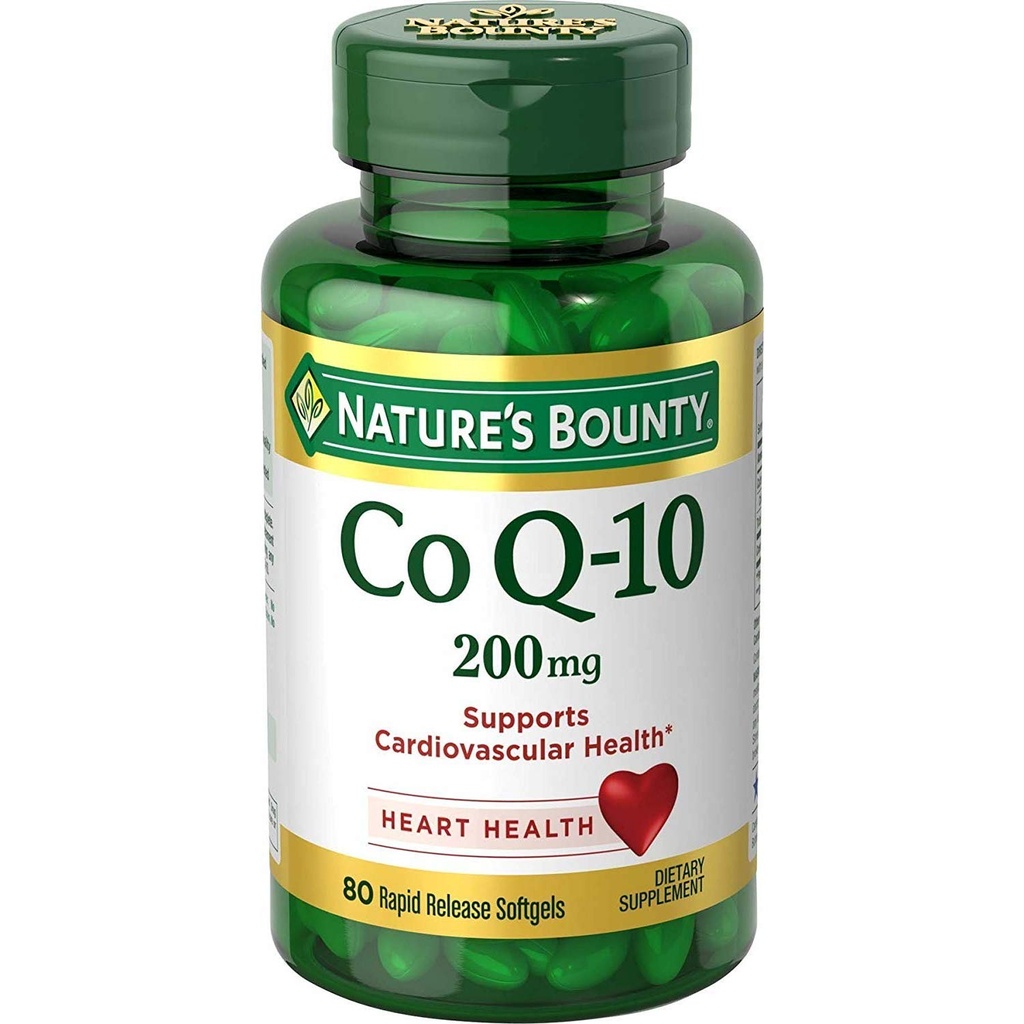 Nature's Bounty Co Q-10 Extra Strength 200 mg Softgels 80 ea (パッケージ3)