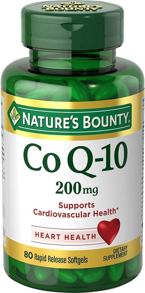 Nature's Bounty Co Q-10 Extra Strength 200 mg Softgels 80 ea (パッケージ3)
