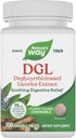 Nature's Way DGLのChewableタブレット、鎮静剤救済*、Occasional StomachのUpset*、Deglycyrrhizinated Licoriceのエキス、グルテンフリー、Licoriceの味付けされた、100のタブレット(パッケージ5月Vary)