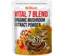 Ellie's Best 7 のきのこの粉のエキスの有機性ブレンド- Reishi、ライオンのマネ、チャガ、トルコの尾、Cordyceps、Maitake 及び椎茸- 二重抽出物- 純粋ないいえ注入口- 8oz/228 1g サービング...