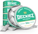 Deckiez エネルギー ポーチ, 5 缶 (100 サービング), 砂糖 無料のカフェイン サプリメント, コーヒー ポーチ & エネルギー ドリンク 代替, 50 mg カフェイン ポーチ, ウィンターグリーン 味