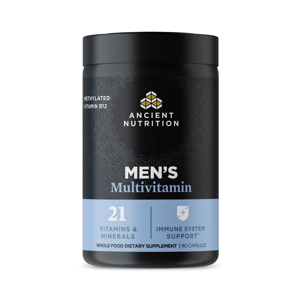 人のための古代栄養のMultivitamin、多人の人、ビタミンD、C、E、B12、亜鉛、マグネシウム、サポート健康な免疫システムおよび骨の健康、90 Ct