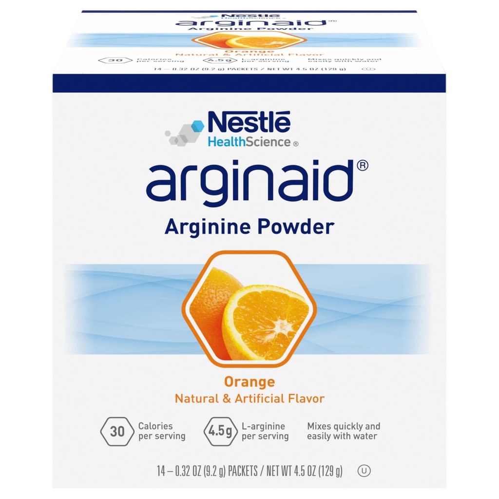 Arginaidのオレンジ、0.32のOunce (56)のパック