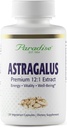 パラダイスハーブAstragalusエキス、エネルギー、消化及び免疫の健康、非GMO、グルテンフリー、120カプセルのためのベジタリアンカプセル