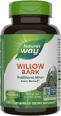 Nature's Way Willow Bark、時折過越による不快感の伝統的な救済*、非GMOプロジェクト検証済み、680 mg/サービング、100ビーガンカプセル