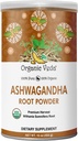 有機Veda Ashwagandhaの根の粉、16oz - 100%の純粋で及び自然なAshwagandhaの粉の補足、withania Somnifera -気分、スタミナ、サポート免除、エネルギー-ビーガン、非GMOを改善します