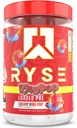 RYSEはプレワークアウトパウダーをロード - リングポップチェリー - 325mgカフェイン、ベータアラニン、ポンプ、フォーカス、エネルギーのためのシトルリン - 30のサービングで男性と女性のための毎日のプレワークアウト