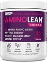RSP NUTRITION AminoLean のプレワークアウトの粉、ビーガン BCAA のアミノ酸、自然なカフェイン、人及び女性のためのプレワークアウトのブースト、30 のサーブが付いているアミノ酸及び重量管理