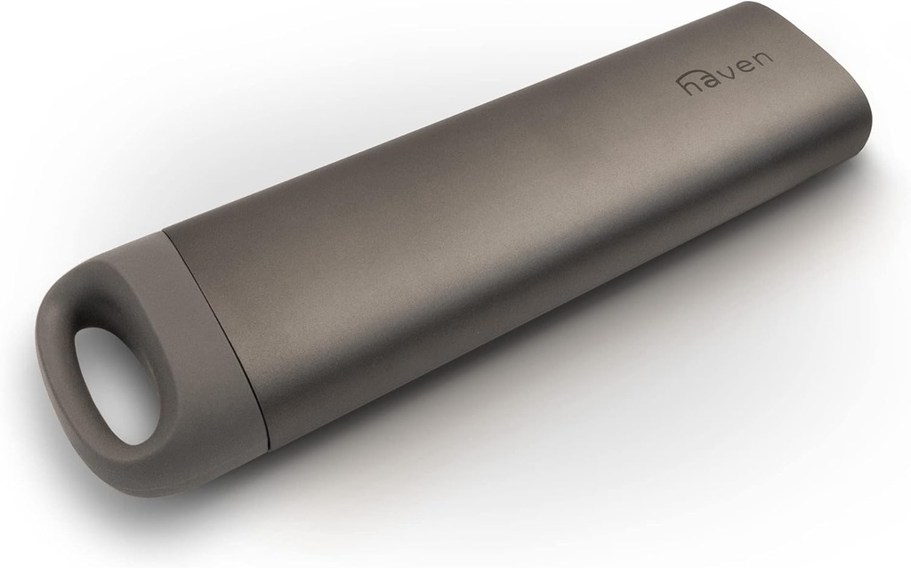 ヘイブンピルオーガナイザー(7日)家と旅行のための耐久性のある週刊ピルケース - 薬とビタミンサプリメントのためのピルボックス(グラファイト)