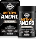PMD メチル Andro ハードコア - Lean 筋肉及び強さの利益のためのサポート テストステロン-重量挙げおよびワークアウトの性能- 食事療法の補足(90のカプセル)