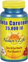 Nature's Life Beta Carotene 25,000 IU | 健康な免疫機能と肌と眼の健康をサポート | 抗酸化サプリメント | 250 Softgels