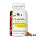 Jiva Botanicals濃縮クランベリーサプリメント - 650 mgクランベリーパウダーエキスピル - 通常のトラクト健康のための高い効力 - 60カプセル(パッケージ1)