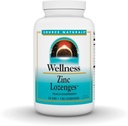源のNaturalsのウェルネス亜鉛Lizeenges、ピーチ ラズベリーの味付けされた免疫サポート、23mg - 120 Lozenges