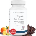 Dr. Westin Childs Thyroid Fat Burner - Hypothyroidism、Hashimoto's & Waist Trimming、Bloating、30のサービングを持つ女性のための速い代理のThermogenic減量の補足