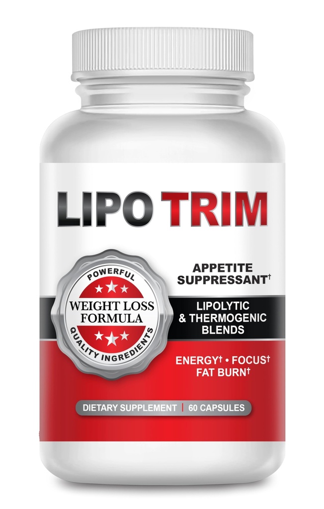 Lipo Trim の高度の Lipogenic 食事療法の丸薬 - ブースト エネルギーは、焦点を高め、脂肪質の損失を加速して下さい- 60 の速い代理の食欲の抑制剤のカプセル