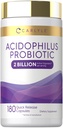 女性&男性の消化器の健康のためのカルライルのAcdophilusプロバイオティクス | 2億CFU | 180クイックリリースカプセル | 非GMO&グルテンフリー