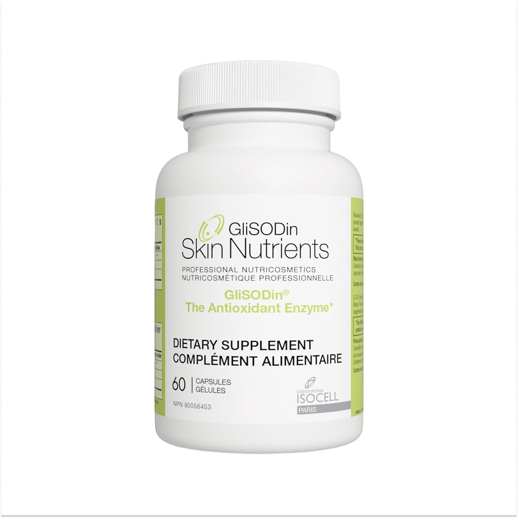 GliSODinの皮のNutrientsの酸化防止酵素-酸化ストレス- 60のカプセル– 1か月の供給を減らして下さい