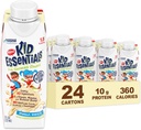 BOOSTの子供、バニラ渦、24の計算のためのKIDのESSENTIALS 1.5のバランスをとられた栄養物の飲み物