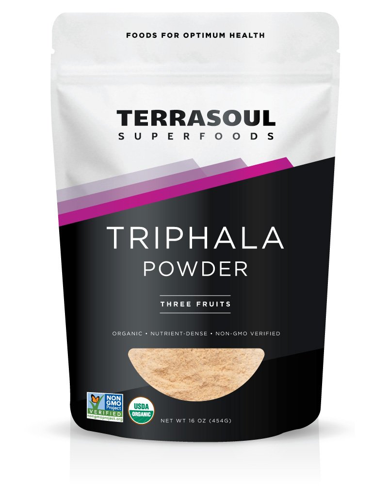 Terrasoulのスーパーフードの有機性 Triphalaの粉-1ポンド
