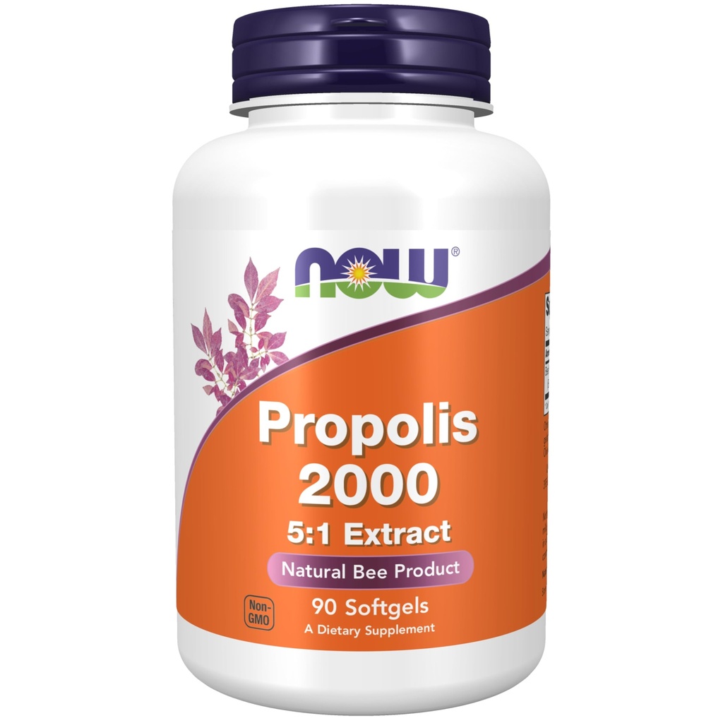 NOWの補足、プロポリス 2,000 (Beeのプロポリス)、5:1のエキス、自然な蜂プロダクト、90のSoftgels