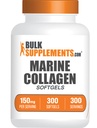 BulkSupplements.com コラーゲンソフトゲル - コラーゲンペプチドカプセル - コラーゲンペプチドピル - コラーゲンペプチドピル - マリンコラーゲン - コラーゲンサプリメント(300カウント - 300サービング)