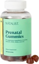 NATALISTは、彼女の毎日の妊娠と妊娠の公式女性マルチビタミン+ AlgaeからDHAオメガ-3 - 混合ベリー、ベジタリアン、グルテンフリー、非GMO - 90のカウントのための重要なグミイズ