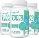TUDCAのベール ソルトの補足1000mg - 180のベジギーのカプセル、デトックスの清潔のためのレバー サポート補足、ゼラチンは放します