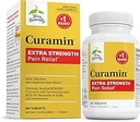 テリー自然にCuramin余分な強さ-健康な循環サポートのためのクルクミン及びボスウェリア-接合箇所、筋肉健康及びendorphinの生産を支えるTurmericの補足- 90のタブレット