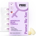 純粋な女性のPause-Me-notの月経の救助腟の坐骨 - Menopausalの女性のための腟の保湿剤-ビタミンE及び乾燥のためのhyaluronic酸の腟の坐骨、熱いフラッシュ及び夜は汗をかきます