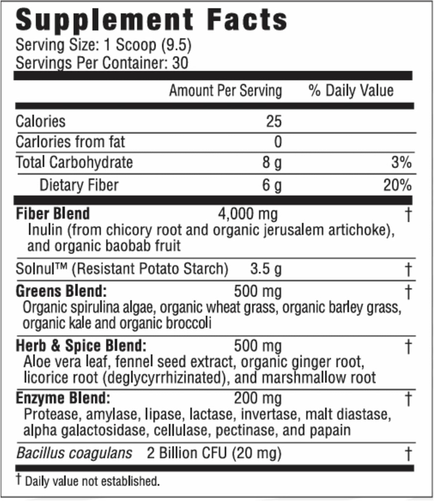 プロバイオティクスとプレバイオティクスを備えたグリーンスーパーフードパウダー - スーパーグリーンパウダー、スムージー&ジュースミックスパウダー - 消化の健康、免疫健康&レギュレーションサポート - マンゴー、パイナップル