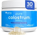 Zena の栄養の牛の Colostrum の粉の補足、2000mg の純粋な Colostrum は、免疫および消化器の健康を、促進します腸の健康、 Keto のグルテンフリー、脂肪は放します、草は Fed、Unflavored、30 のサービングを粉にします