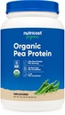 Nutricostオーガニックピープロテインアイソレートパウダー(2LBS) - Unflavored、認定USDA Organic、植物からタンパク質、ベジタリアンフレンドリー、グルテンフリー、非GMO