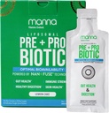 マンナビタミンEvolved Liposomal Prebiotic + Probiotic Packets - 40 Billion CFU、8 Strains - Gut、Digestive、免疫サポート - 高吸収、棚安定、毎日のサプリメント、30シングルセルフ