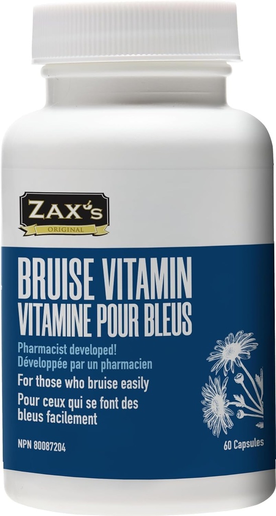 ZAXのBriseのビタミンのPharmacistは成長の補足の有効なBrisingの膨張の減力剤、亜鉛、ビタミンK、D3、アスコルビン酸、CitrusのBioflavonoid、60の帽子、結合のアルニカのBriseのクリームを開発しました