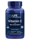 ライフエクステンションビタミンCとBio-Quercetin®、心臓血管の健康サプリメント、免疫サポート、高吸収性、ケルセチン、ビタミンC、グルテンフリー、非GMO、ベジタリアン、250錠