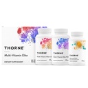 THORNE - デイ&ナイトウェルネスバンドル - マルチビタミンエリート + アドバンストDHA - 30サービング