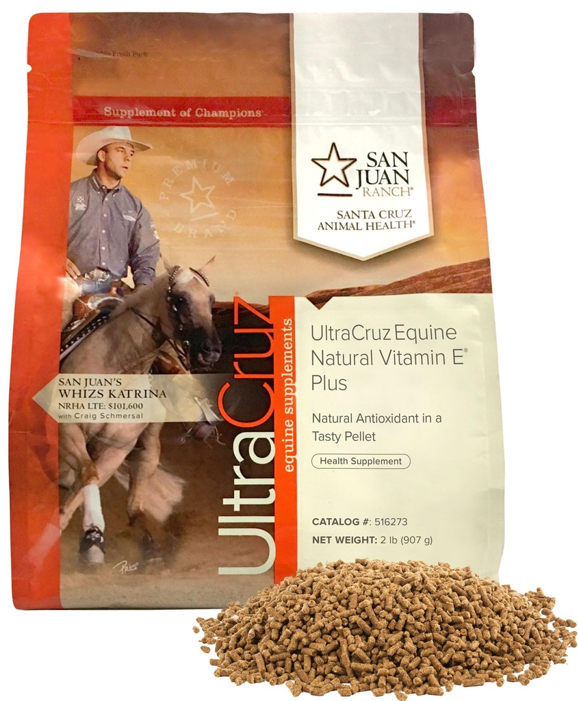 Ultracruz EquineナチュラルビタミンE®プラス、2ポンド