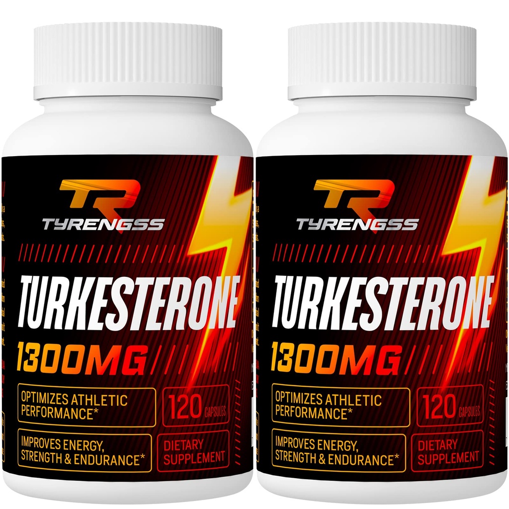 Turkesteroneの補足1300mg超高力(AjugaのTurkestanicaのエキスStd.への20%のTurkesterone)、運動性能及び筋肉固まり、240のカプセル