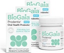 BioGaia Prodentis 3-Pack | 歯科用プロバイオティクス・ローゼンジ | 健康なグムと歯を促進 | 歯科問題に対する防御 | 経口マイクロバイオムを補充 | 口腔の健康を向上 | ミント風味 | 90 日の供給