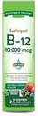 Nature's Truth Sublingual Vitamin B-12 10,000 Mcg、高速演技液、ナチュラルベリー風味、2液量オンス(パッケージ1)