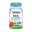 Centrum Men's Organic Multigummies、Men's Multivitamin Gummies、免疫サポート、エネルギー、および筋肉機能のための必須栄養素を持つ男性のための有機マルチビタミン - 90 カウント