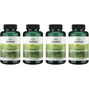 Swanson Ashwagandhaの粉の補足-Ashwagandhaの根との圧力救助及びエネルギーを促進するため-自然な健康のためのAyurvedicの補足(100のカプセル、450mg各)4のパック