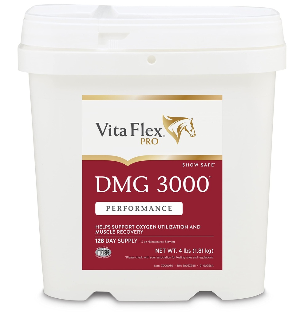Vitaの屈曲のプロDMG 3000馬DMGのコンセントレート、4ポンド、128日の供給