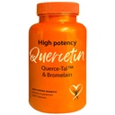 Querce-TalTM Quercetin + Bromelain 120 Vegカプセル | 高効力強化吸収生物学的利用能。 アンチ酸化防止をサポート, イベントをフレア, 心臓免疫健康, 包装 5 月 Vary