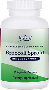 BioPure Broccoli Sproutの補足–Phytonutrient-Richのパワーハウスは、Sulforaphaneを含む、免疫機能、脳の健康、Gutのバランスおよび解毒のために– 90のカプセルと荷を積んだ